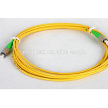 China Fábrica FC APC único modo sm 9/125 fibra óptica patch cord / jumper